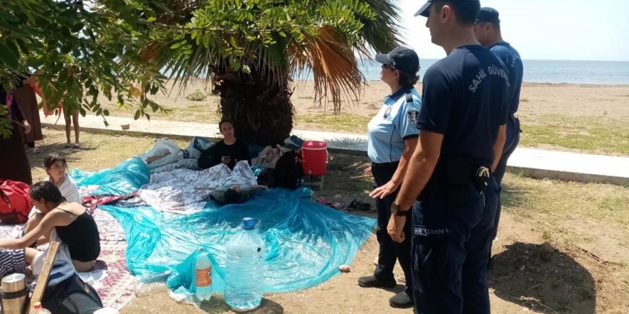 Sahillerde jandarmadan ortak denetim