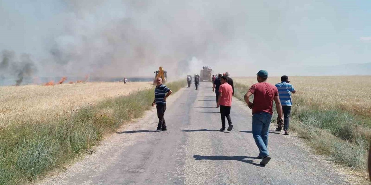 Yangını söndürmek istedi, canından oldu