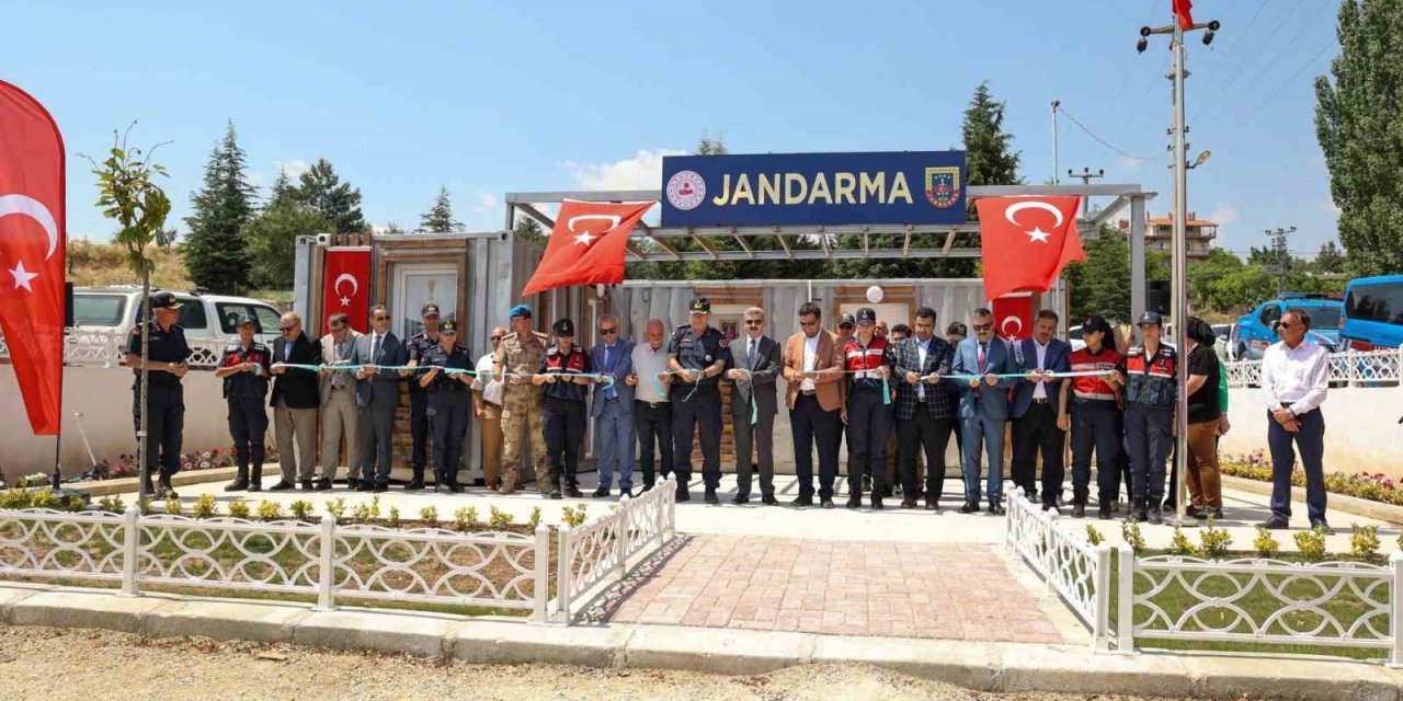 Uşak’ta jandarma asayiş noktası açıldı