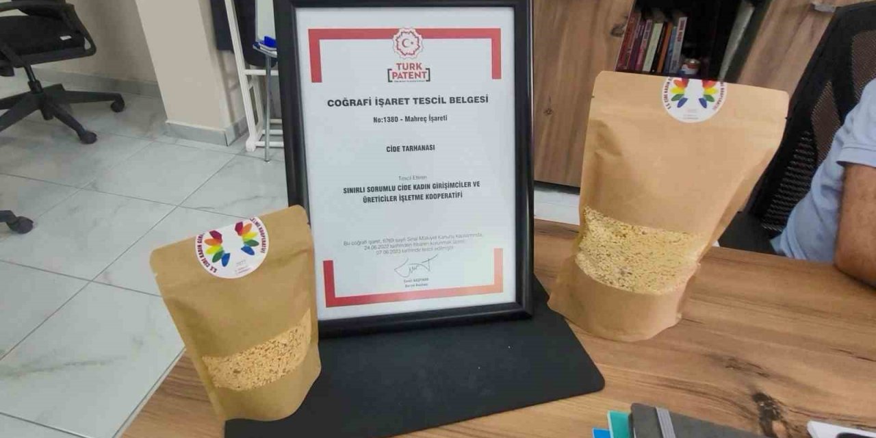 Bin bir derde deva Cide tarhanasına coğrafi işaret