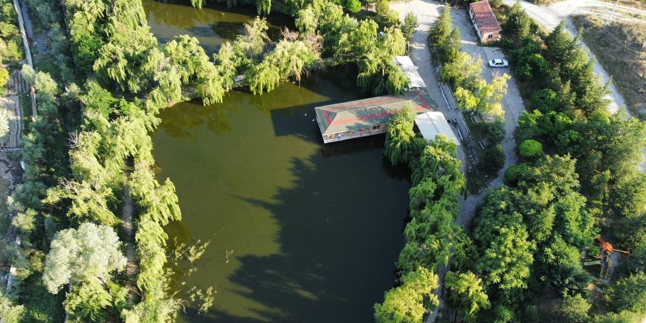 Bozkırın ortasındaki vaha ‘Çay İnli Balıklı Gölü’