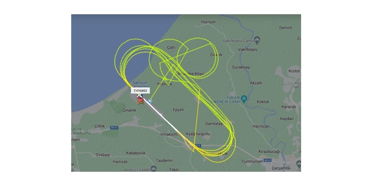 Türk pilotlarından havada geometrik hareketler