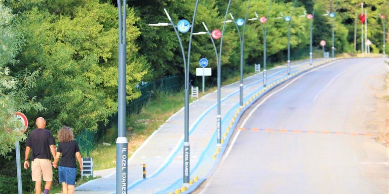 Sinop Hamsilos Bisiklet ve Yürüyüş Yolu uzatılıyor