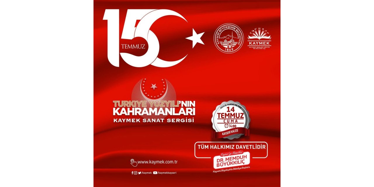 ’Türkiye Yüzyılının Kahramanları’ Sanat Sergisi Yarın Açılacak