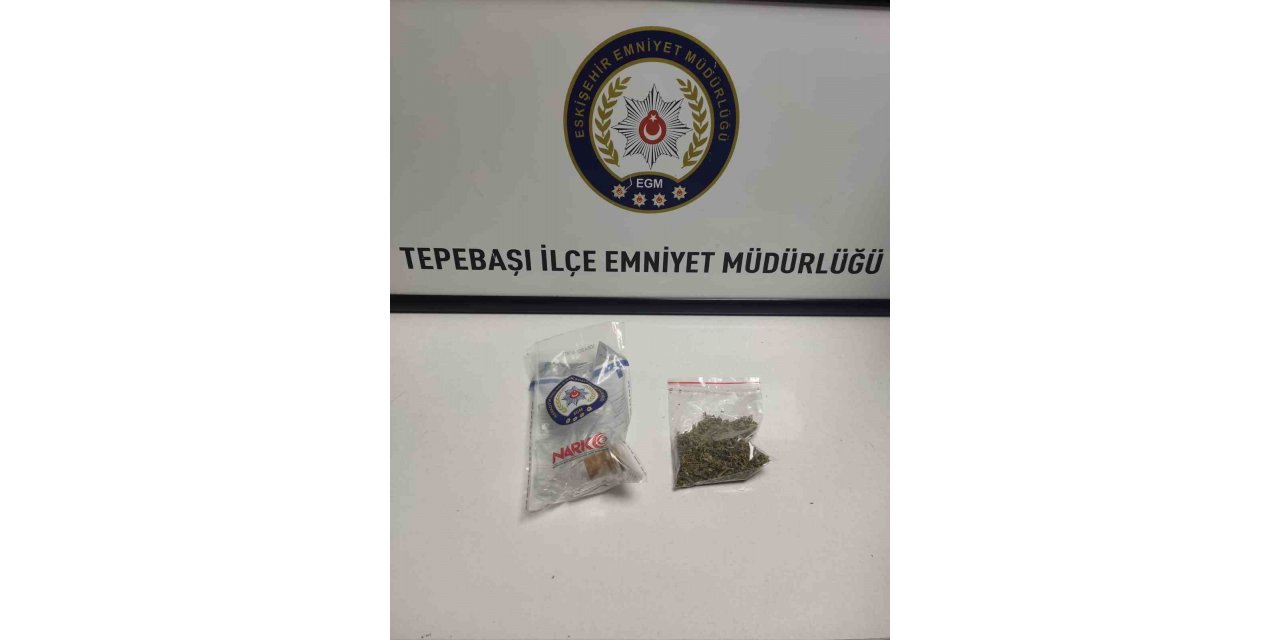Şüpheli şahsın üzerinde uyuşturucu ele geçirildi