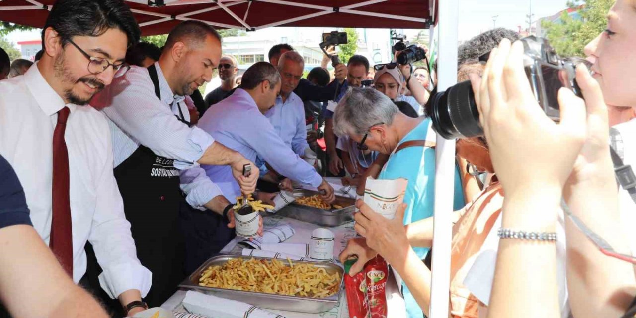 Patatesin başkenti Niğde’de ’Dünya Patates Kızartma Günü’’ etkinliği