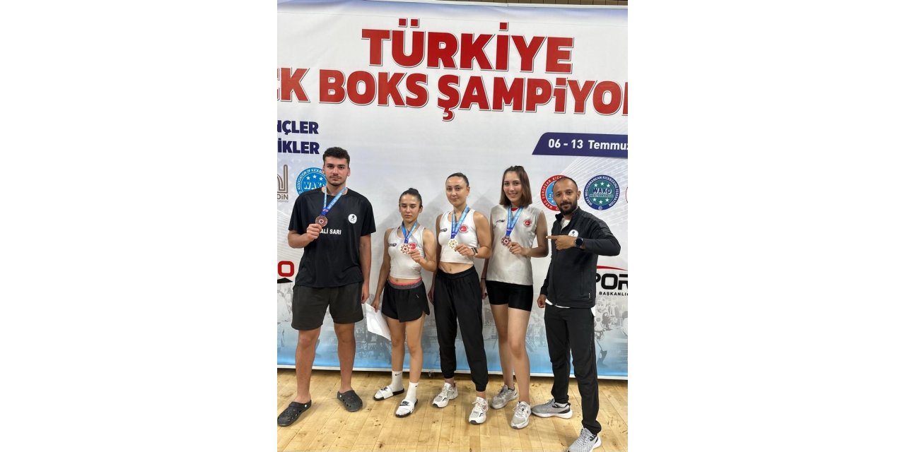 Muğlalı sporcular şampiyonaya damga vurdu, madalyaları topladı