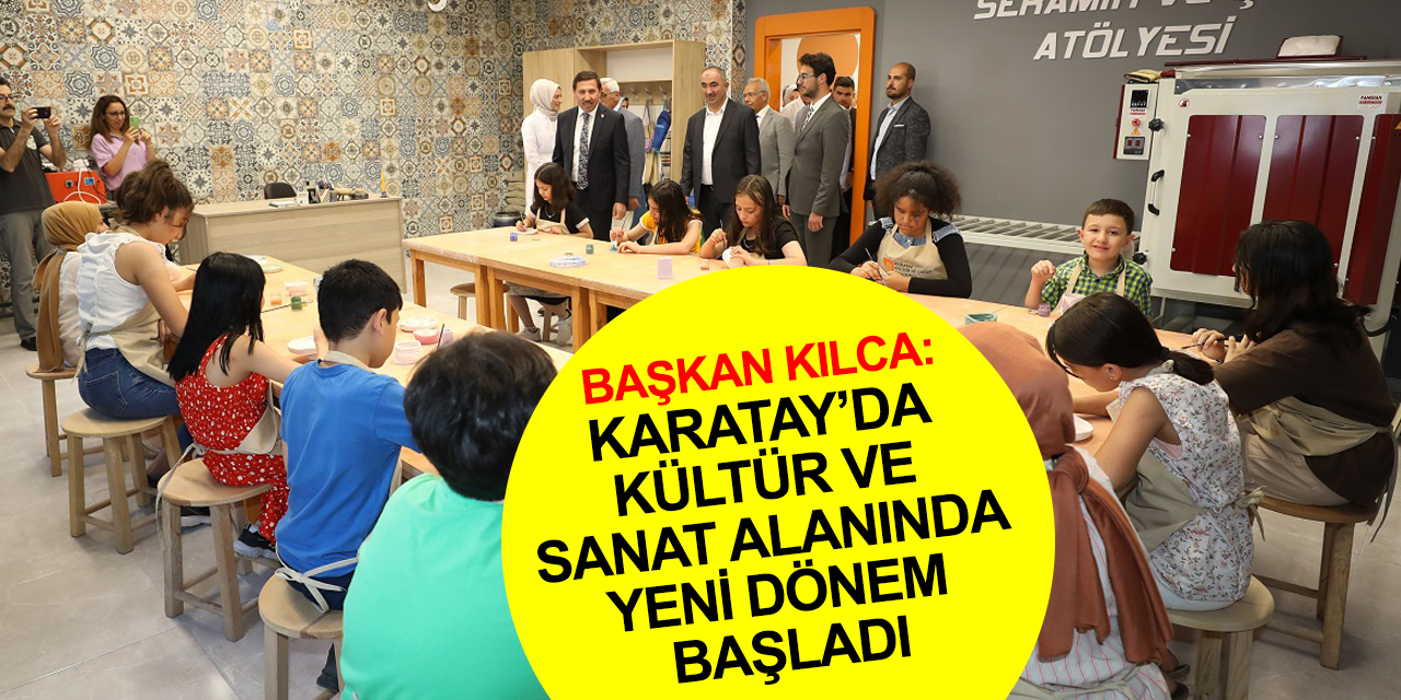 Konya'ya bir ilim merkezi daha! Karatay Kültür ve Sanat Akademisi açıldı
