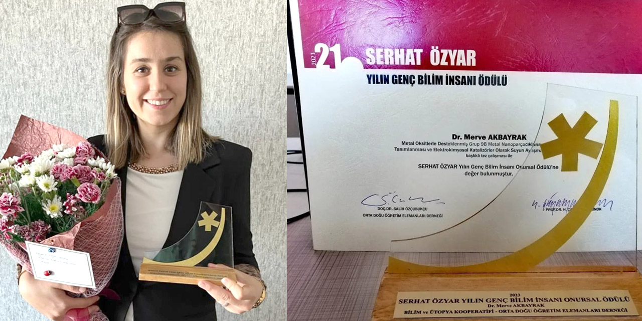 Konya Necmettin Erbakan Üniversitesi'nde ödül sevinci!