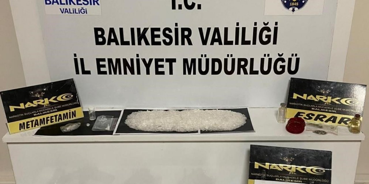 Balıkesir’de 46 şahsa uyuşturucu operasyonu