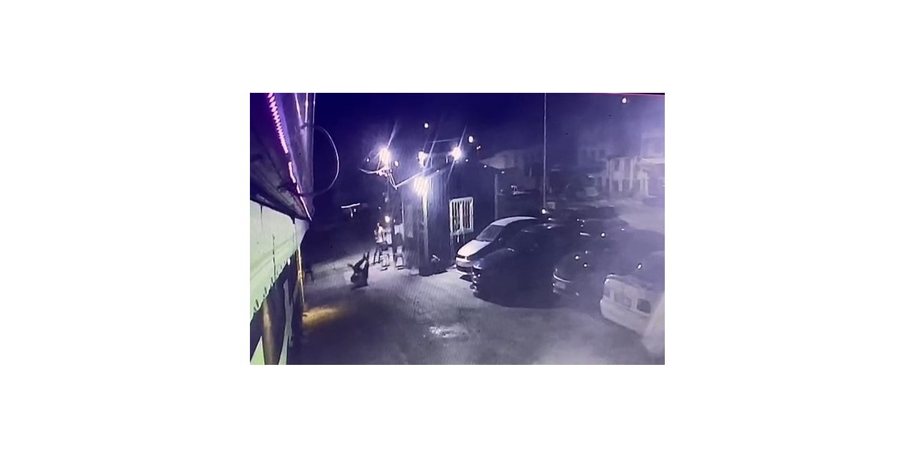 Bir kişinin öldüğü silahı kavga kameralara yansıdı
