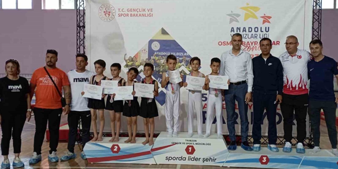 Elazığ takımı cimnastikte grup birincisi oldu