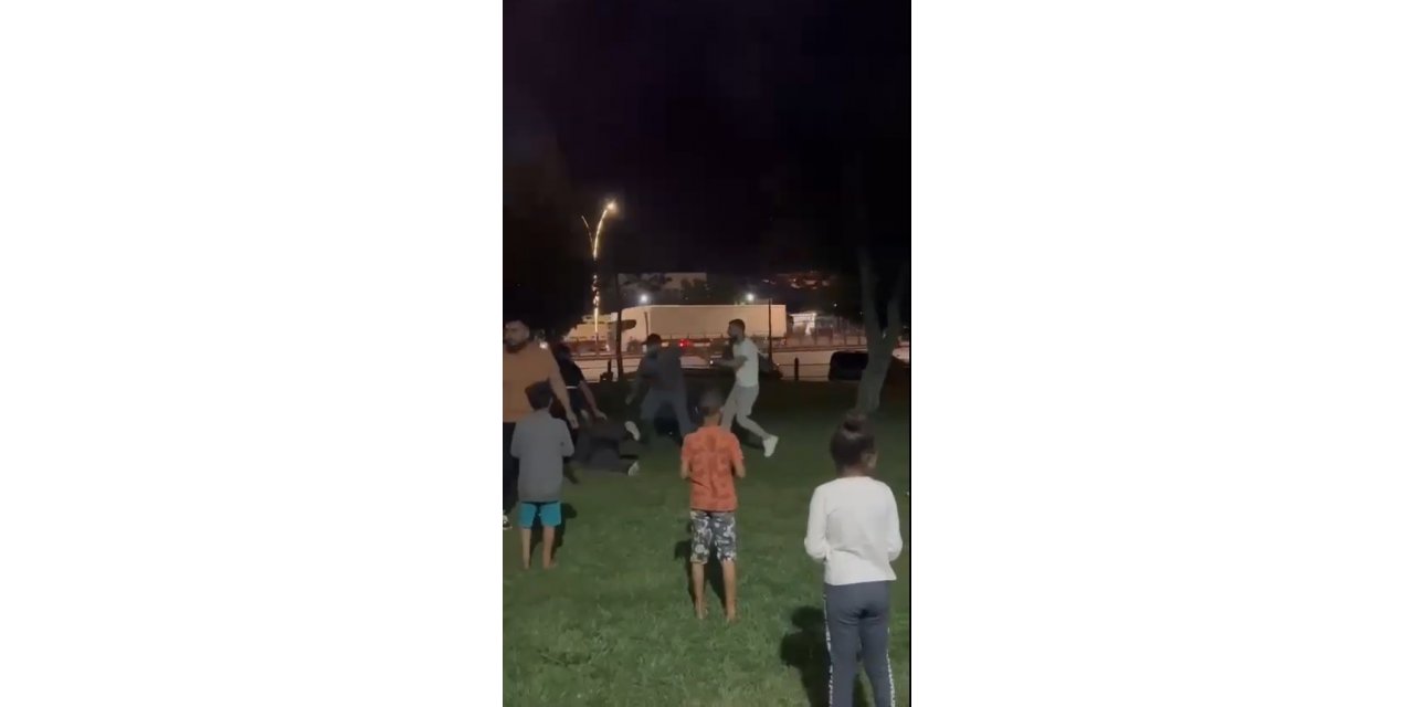 Ankara’da iki grup tekme tokat birbirine girdi