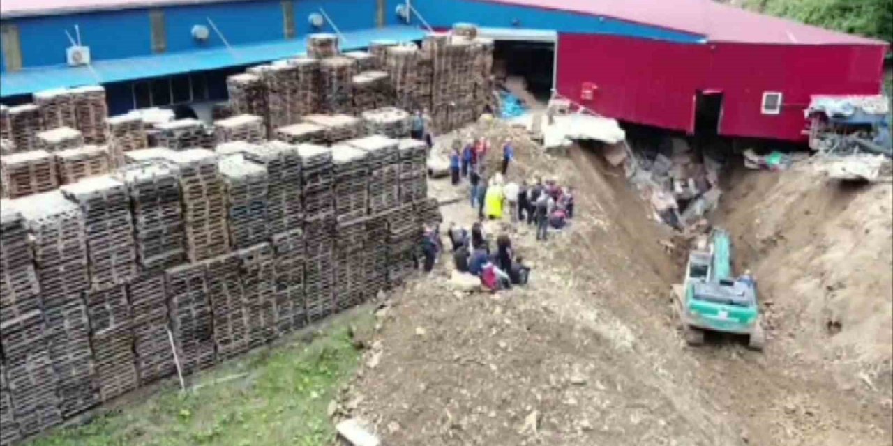 Giresun’da 1 kişinin öldüğü göçük olayında fabrika sahibi tutuklandı