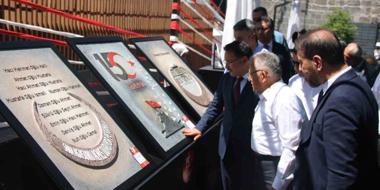 15 Temmuz’a özel ’Sanat Sergisi’ açıldı