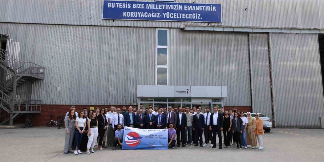 ERÜ’den TUSAŞ’a İş Birliği Ziyareti