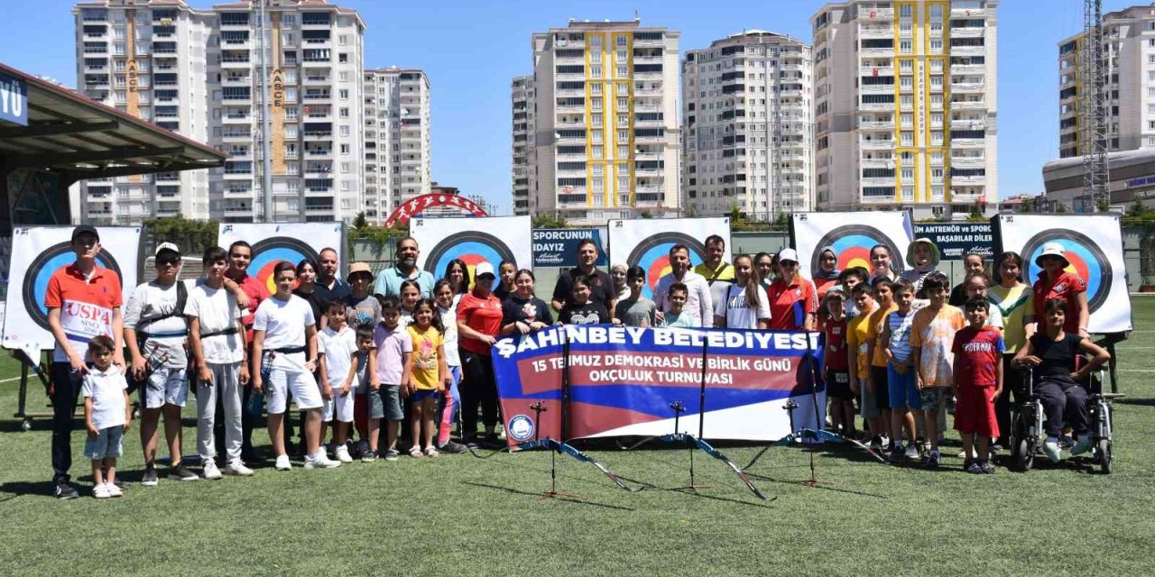 Şahinbey’de 15 Temmuz ruhu için spor etkinlikler düzenlendi