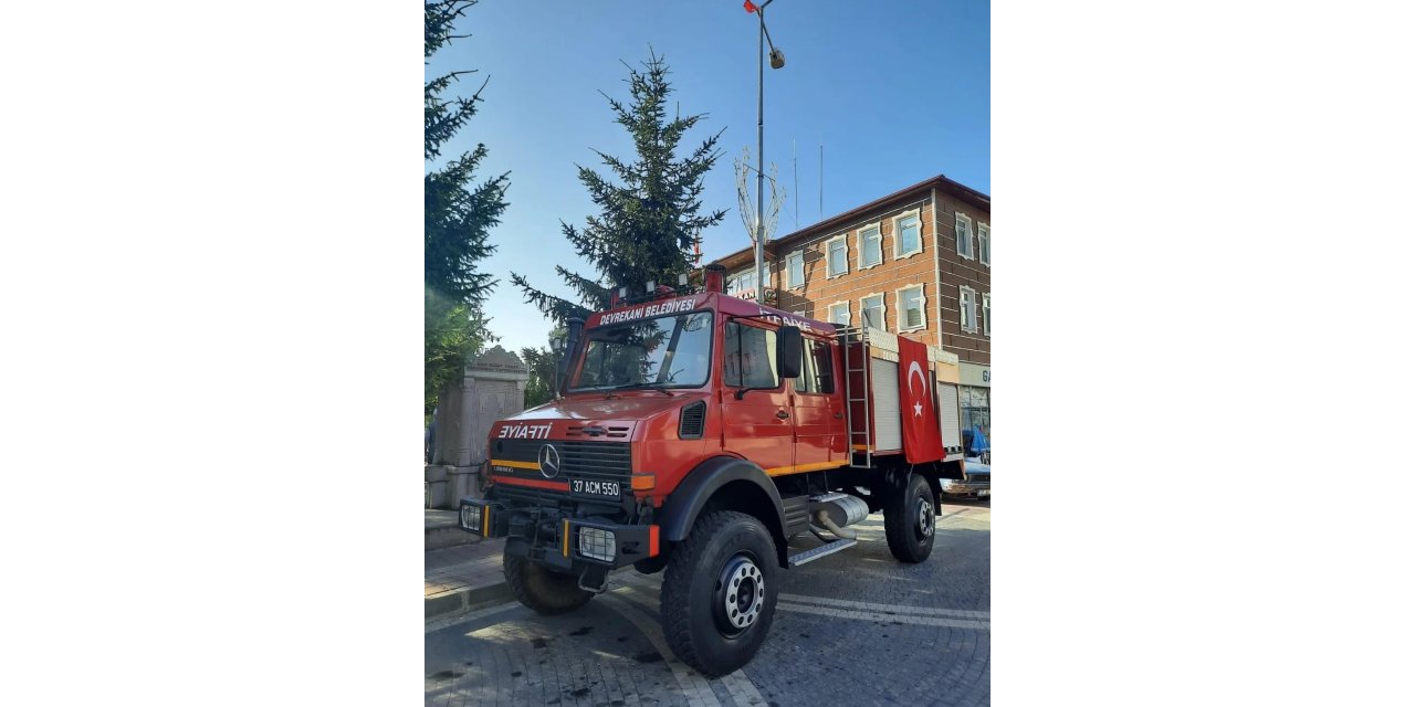 Devrekani Belediyesine, Tarım ve Orman Bakanlığınca arazöz hibe edildi