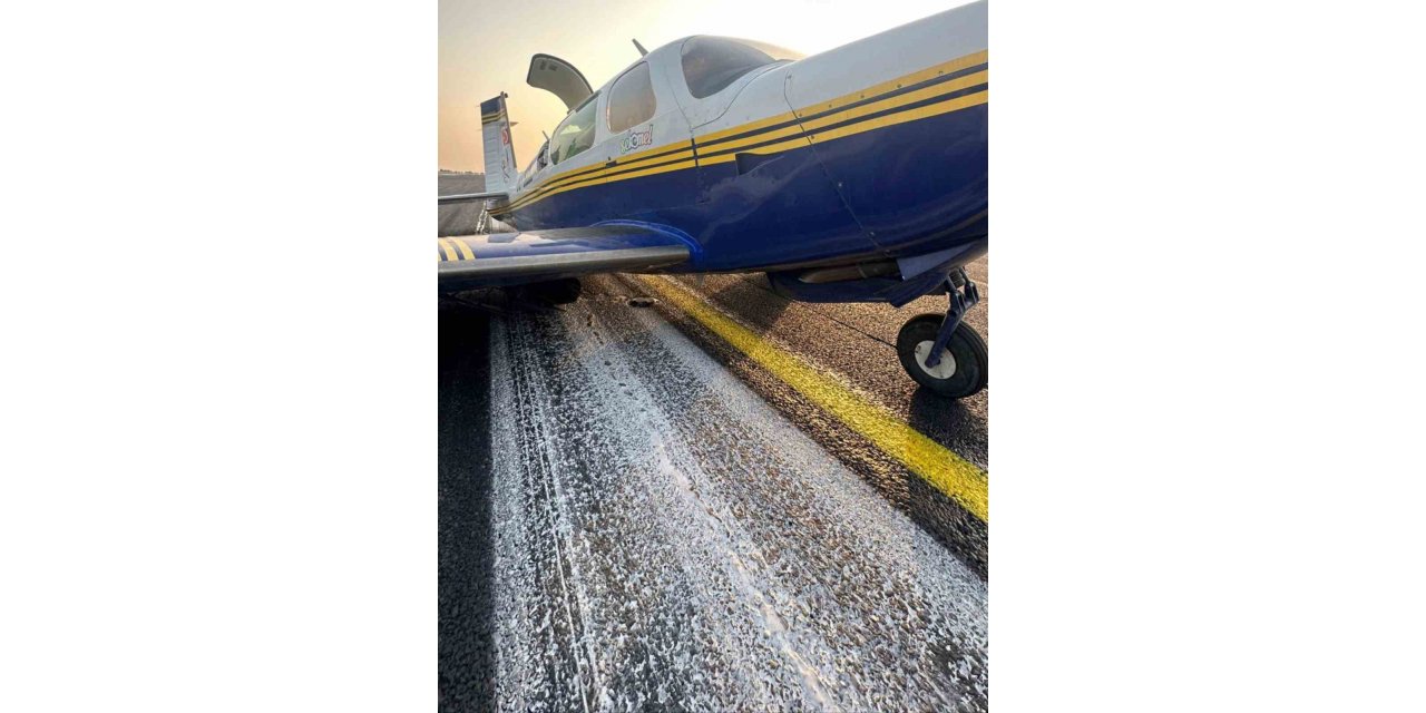 Atatürk Havalimanı’nda bir uçak kırıma uğradı: İniş ve kalkışlar 2 saat durduruldu