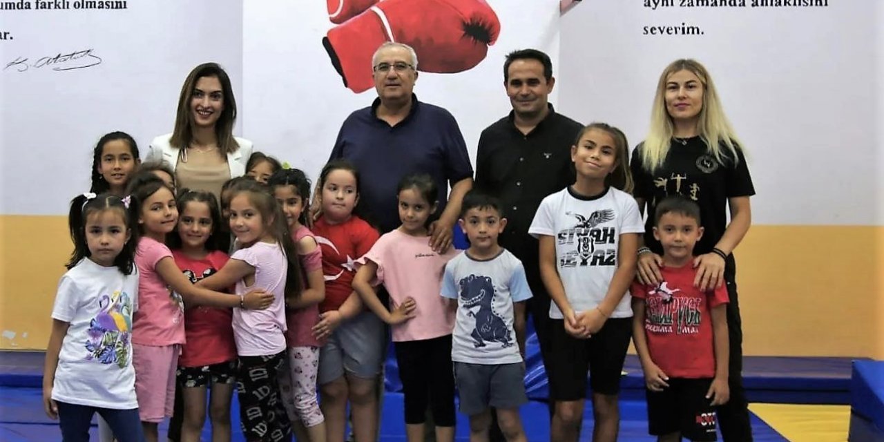 Çameli’nde Yaz Spor Okulları devam ediyor