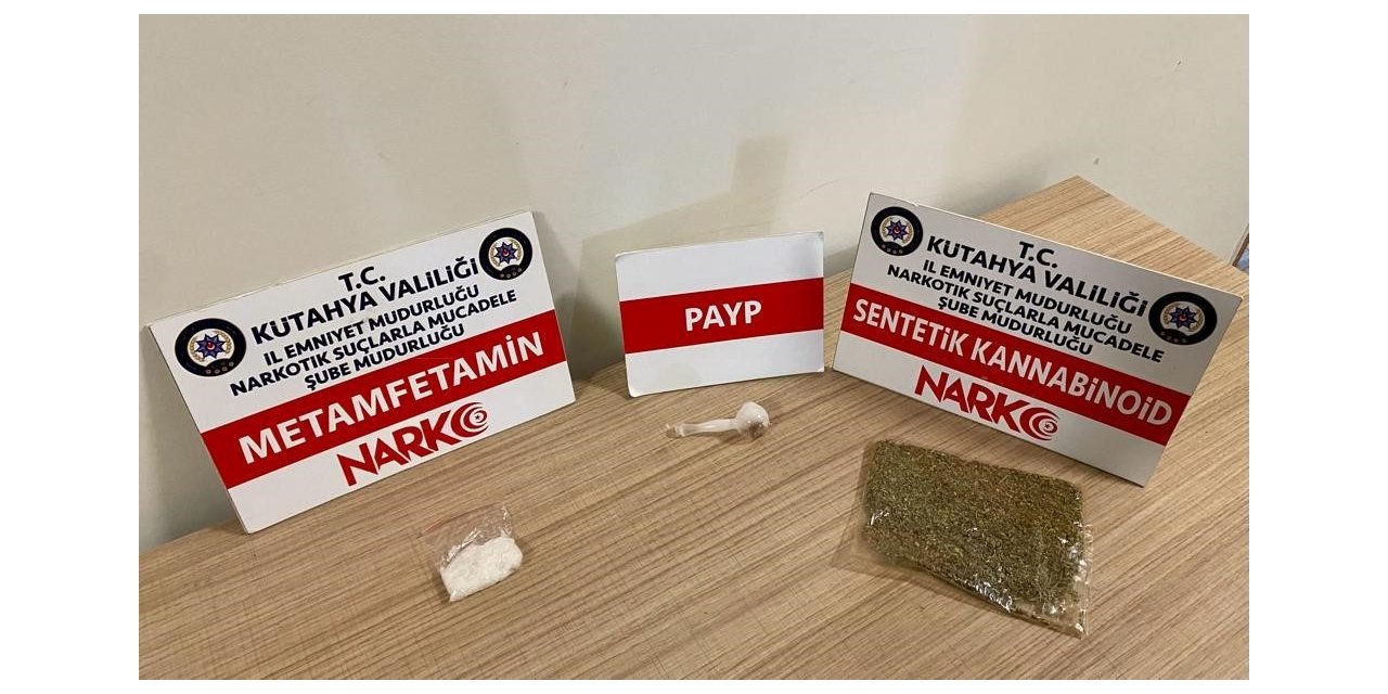 Kütahya’da uyuşturucu operasyonunda 2 tutuklama