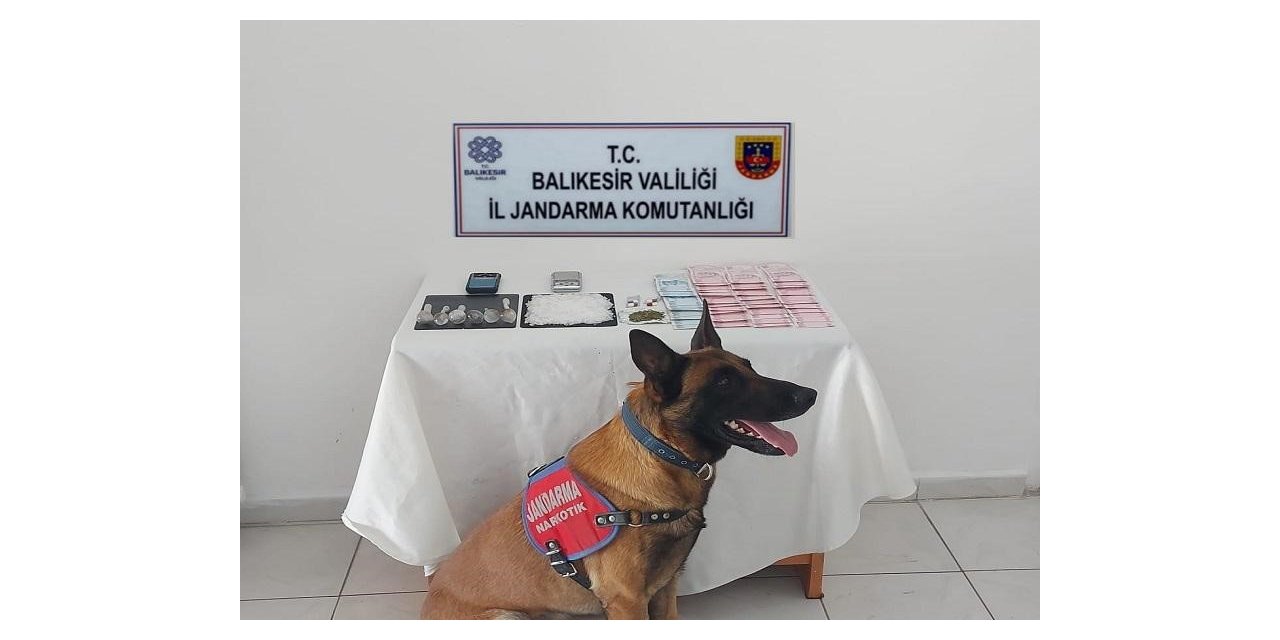 Balıkesir’de jandarmadan uyuşturucu operasyonu