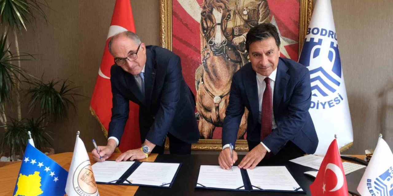 Bodrum Belediyesi ile Prizren Belediyesi arasında ’kardeş şehir’ protokolü imzalandı