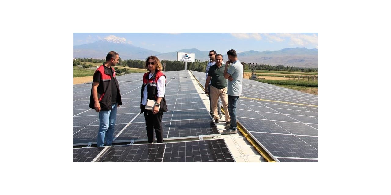 Iğdır’da güneş enerji santrali yatırımları devam ediyor