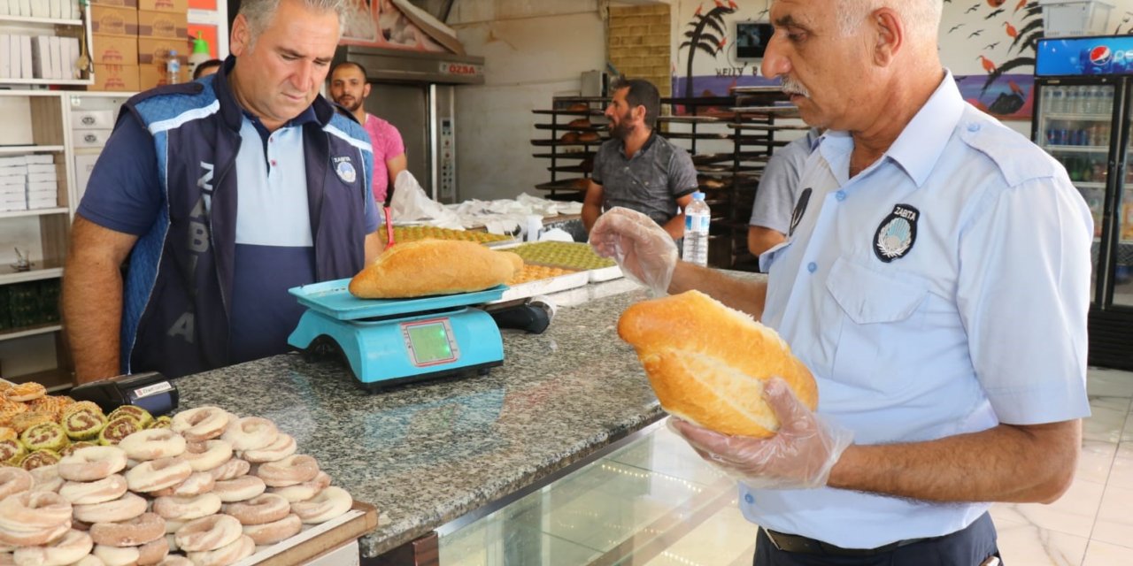 Şanlıurfa’da market ve fırınlara zabıta denetimi