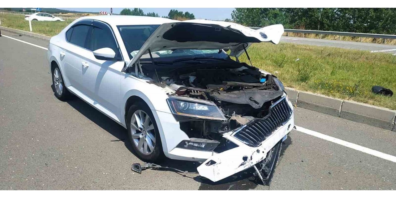 Uzunköprü’de motosikletle otomobil çarpıştı: 1 ölü