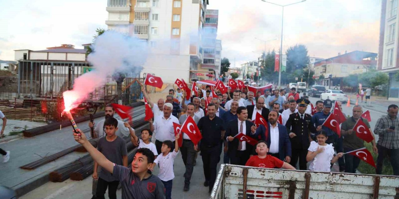 Kavak’ta 15 Temmuz kutlaması