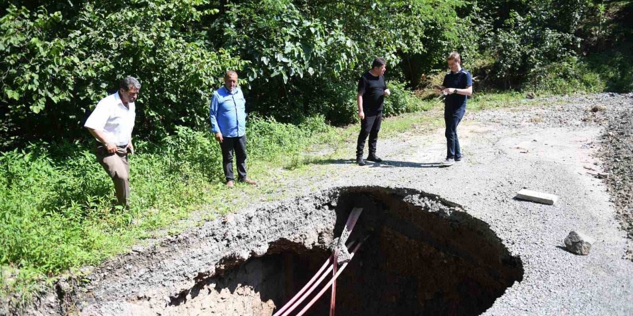 Başkan Tören: “Afetin oluşturduğu hasarları hızlıca onarmak için çalışıyoruz”
