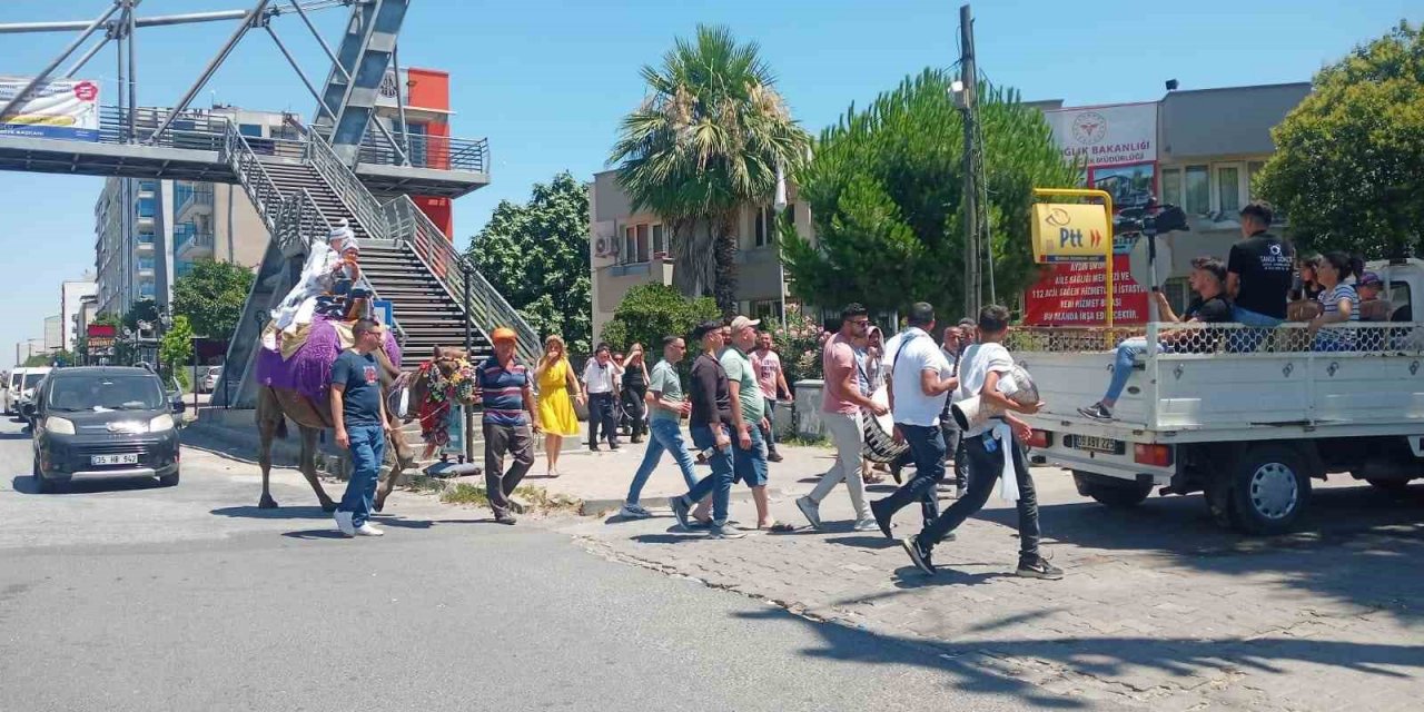 Aydın’da deve kültürü her alanda yaşatılıyor