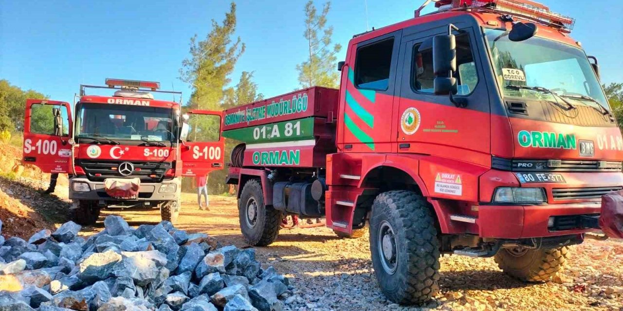 Osmaniye’de orman yangını kontrol altına alındı