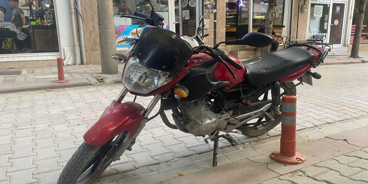 Çalınan motosikletine 2,5 yıl sonra kavuştu