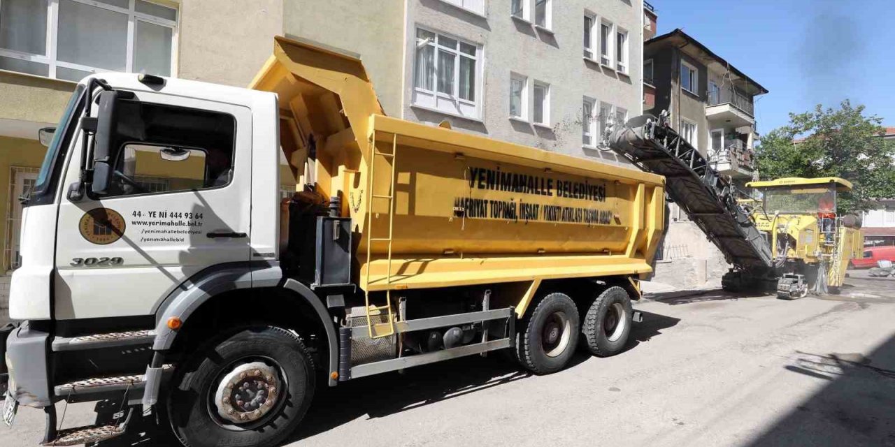 Yenimahalle Belediyesinden alt yapı atağı