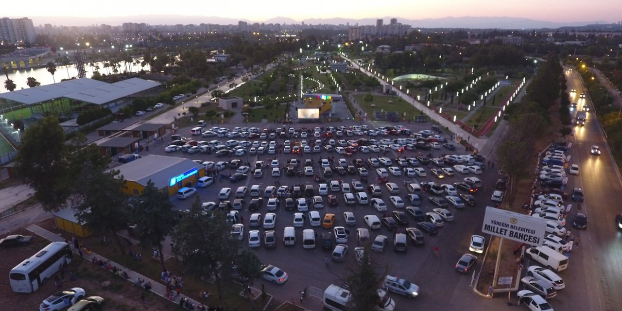 Yüreğir’de arabada sinema günleri başlıyor