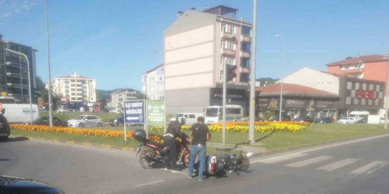 Kdz. Ereğli’de motosiklet kazası: 2 yaralı