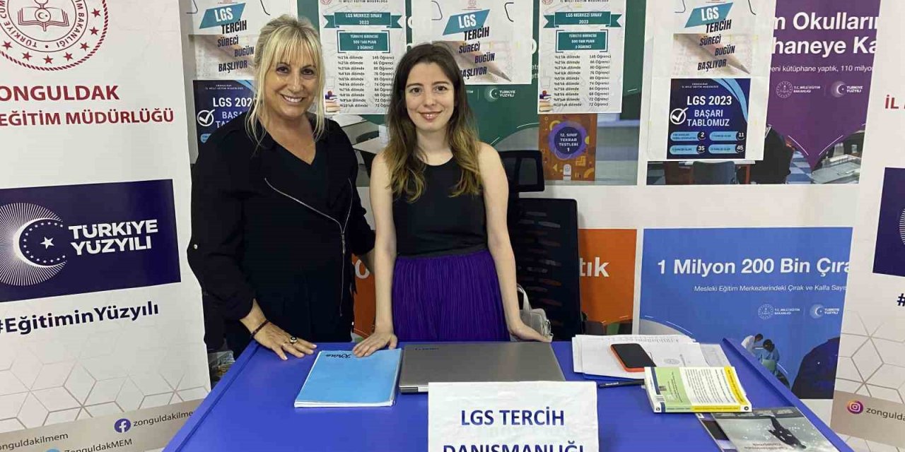 LGS tercih danışmanlığı ofisi 60 öğrenciye hizmet verdi