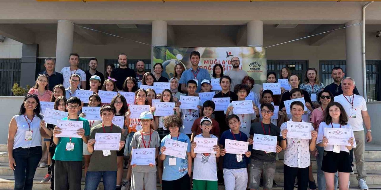 Muğla’da doğa eğitimleri projesi sona erdi