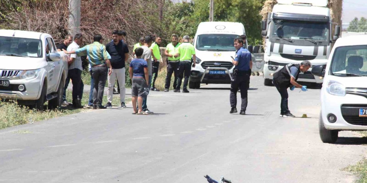 Karaman’da otobüsün çarptığı bisikletli çocuk ağır yaralandı