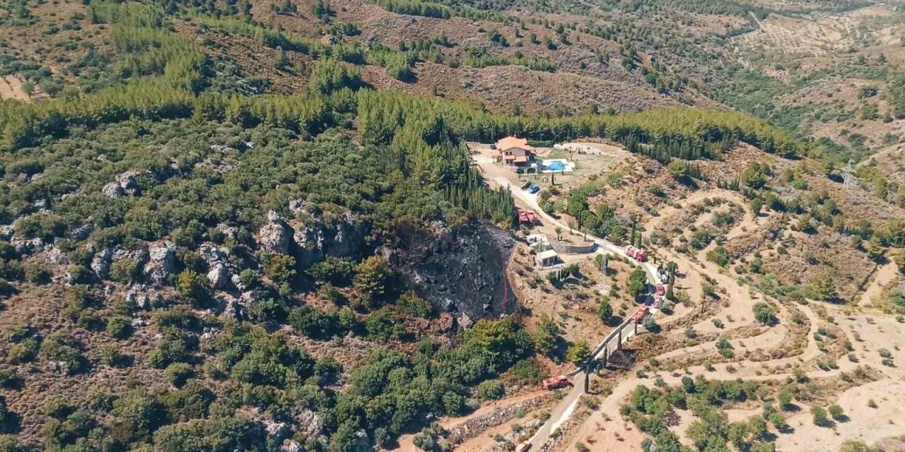 Datça yangını kontrol altında