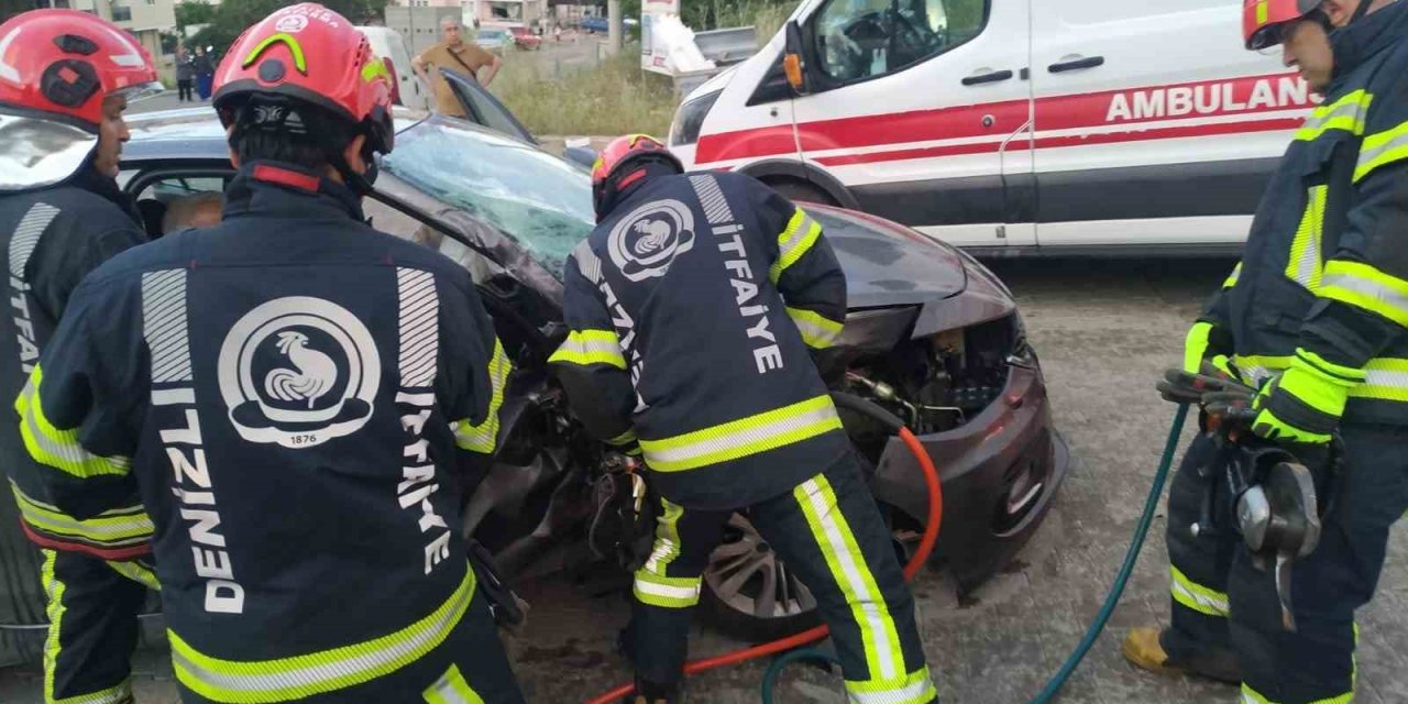 Denizli’de son 1 haftada 153 trafik kazası meydana geldi