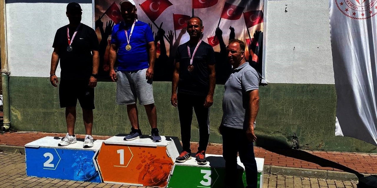 Trap atışlarında üçüncü oldu