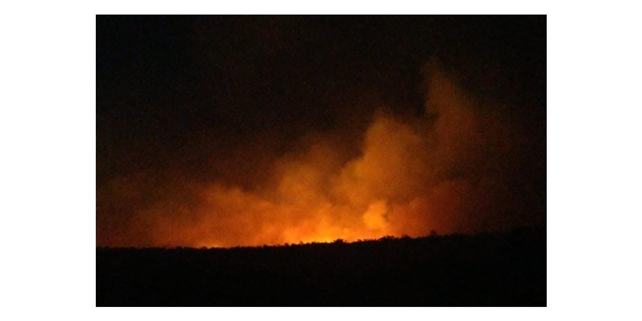 Lice’de 6 saattir devam eden yangında 6 hane tahliye edildi