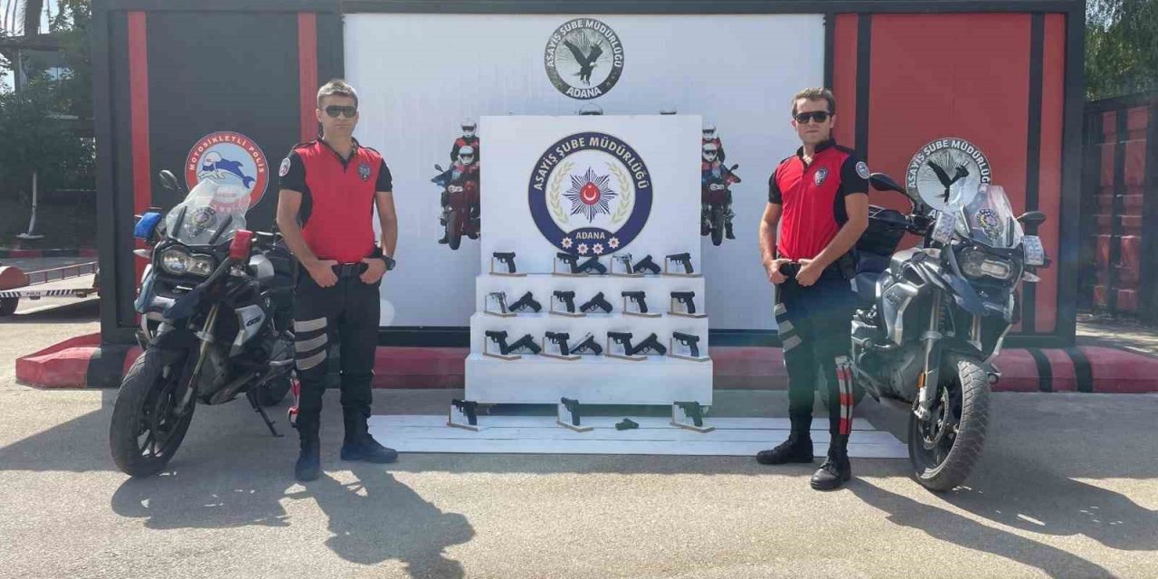 Adana’da iki haftada cephanelik gibi silah ele geçirildi