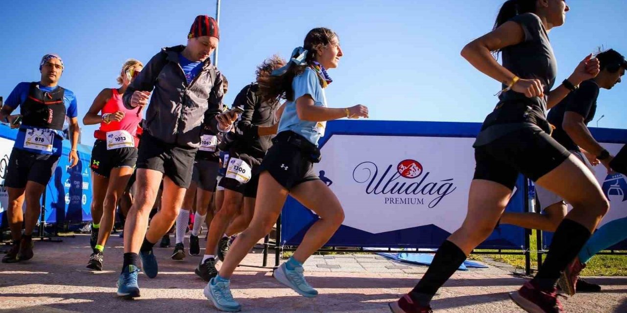 Uludağ’da 2 bin 200 koşucuyla ’Ultra Trail’ heyecanı