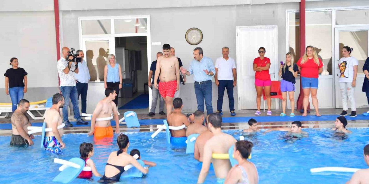 Başkan Çetin: “Özel çocuklarımız hem eğleniyor hem de rehabilite oluyor”