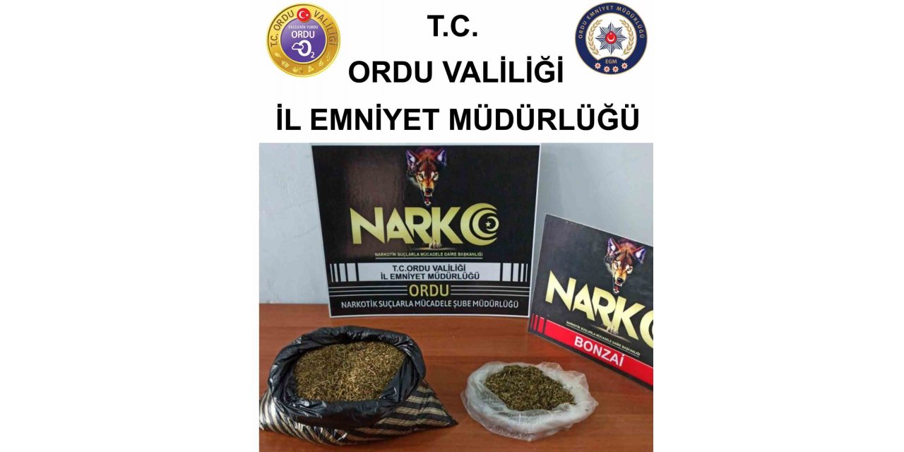 Ordu’da uyuşturucu ticaretine geçit yok