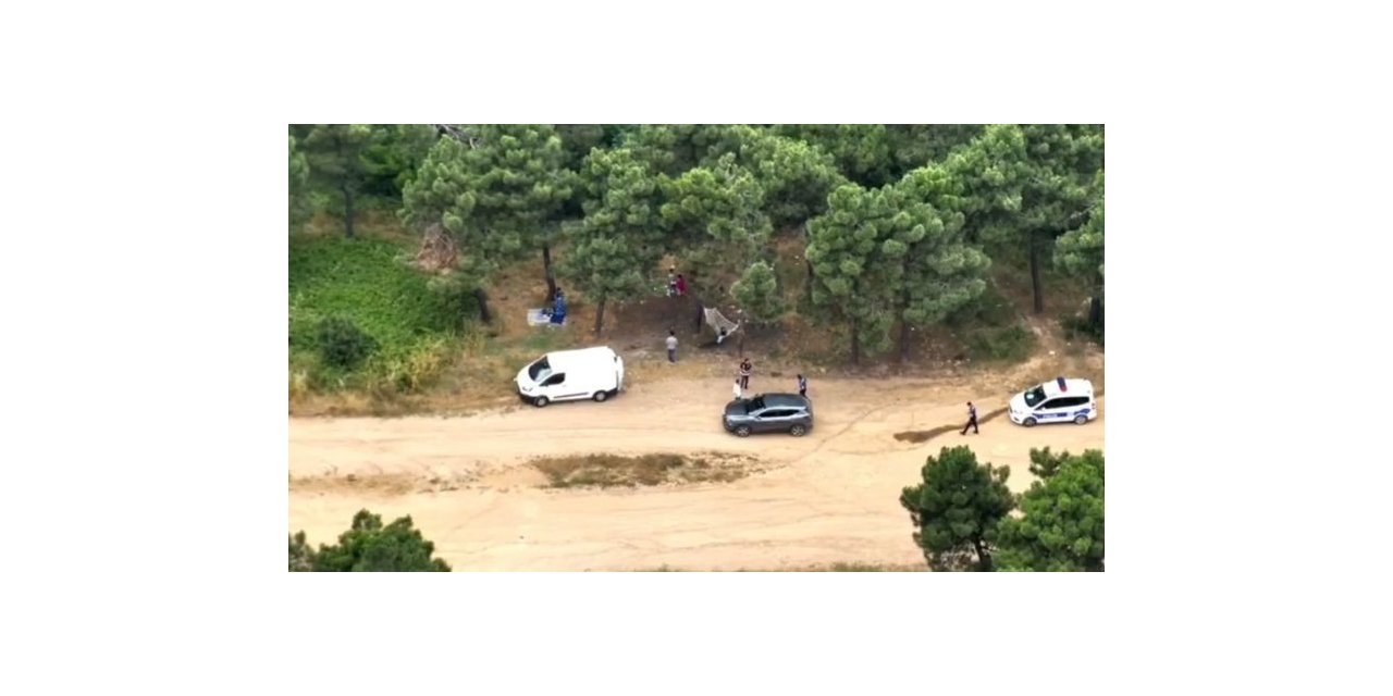 Ormanda ateş yakanlar dron ile tespit edildi